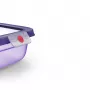 EMSA ONECLICK δοχείο αποθήκευσης τροφίμων 1,5 L ορθογώνιο μωβ αεροστεγές αδιάβροχο BPA-free κατάλληλο για φούρνο μικροκυμάτων, πλυντήριο πιάτων και κατάψυξη 3110601757
