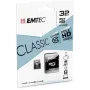 Emtec ECMSDM32GHC10CG 32GB MicroSDHC Class 10 UHS-I κάρτα μνήμης με προσαρμογέα SD
