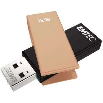 Emtec USB 2.0 C350 128GB Brick πορτοκαλί USB Flash Drive