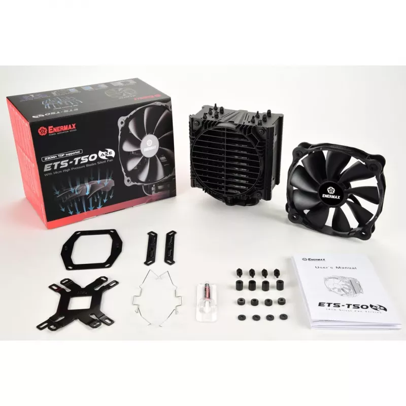 Enermax ETS-T50 AXE Silent Edition 140mm tower ψύκτρα CPU αέρα