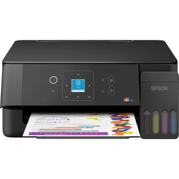 Epson EcoTank L3360 Έγχρωμος Πολυλειτουργικός Εκτυπωτής Inkjet (A4, Wi-Fi, Μαύρο)