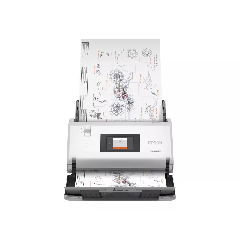 Epson WorkForce DS-30000 A3 σαρωτής εγγράφων duplex 70ppm 600dpi USB 3.0