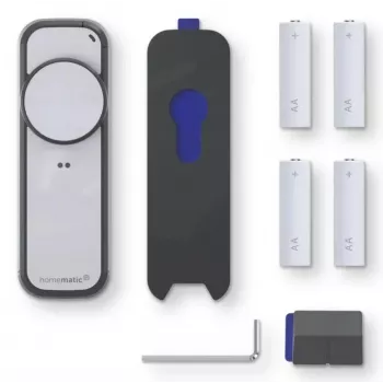 eQ-3 AG Homematic IP Ηλεκτρικός μηχανισμός κλειδαριάς πόρτας Pro Ανθρακί-Ασημί