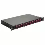 Equip Θηλή Συγκόλλησης Οπτικών Ινών 12 Θυρών, SC Duplex, OM4, 1U, Εξοπλισμένη, Μαύρη