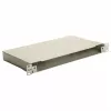 EQUIP 19 inch θήκη οπτικών ινών Space-Box, 1U, χάλυβας, πράσινο, χωρίς panel