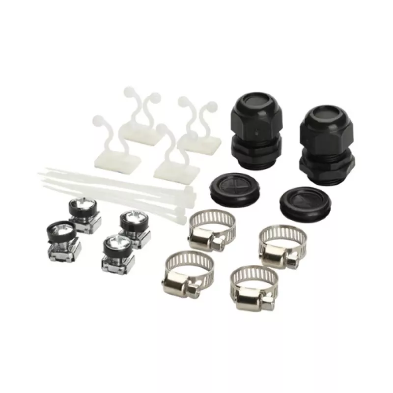 EQUIP 19 inch θήκη οπτικών ινών Space-Box, 1U, χάλυβας, πράσινο, χωρίς panel