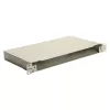 EQUIP 19 inch θήκη οπτικών ινών Space-Box, 1U, χάλυβας, πράσινο, χωρίς panel