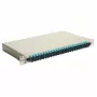 Equip 24-Port κουτί συγκόλλησης οπτικών ινών, SC Duplex, OM3, 1U, πλήρως εξοπλισμένο, Γκρι