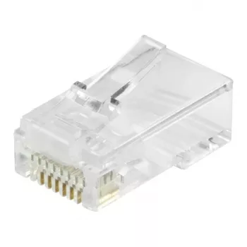 Equip Cat.6A RJ45 Θωρακισμένο βύσμα πεδίου χωρίς εργαλεία (Συσκευασία 100 τεμ.)
