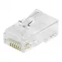 Equip Cat6 RJ45 UTP Unshielded Connector Kit (100 τεμ.) - Διαφανές