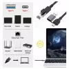 Equip Gigabit USB-C / USB-A σε RJ45 Προσαρμογέας Ethernet - Μαύρο