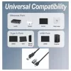 Equip Gigabit USB-C / USB-A σε RJ45 Προσαρμογέας Ethernet - Μαύρο