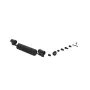 Ergonomic Solutions ClickSafe Dual Lock Κλειδαριά ασφαλείας καλωδίου - Μαύρο/Ασημί