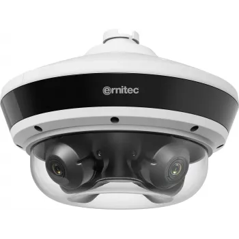 Ernitec Saturn Ultra 5MP πανοραμική κάμερα με μοτοριζόμενο φακό varifocal, 40m IR, PoE+, IP67, IK10, NDAA 0070-08128