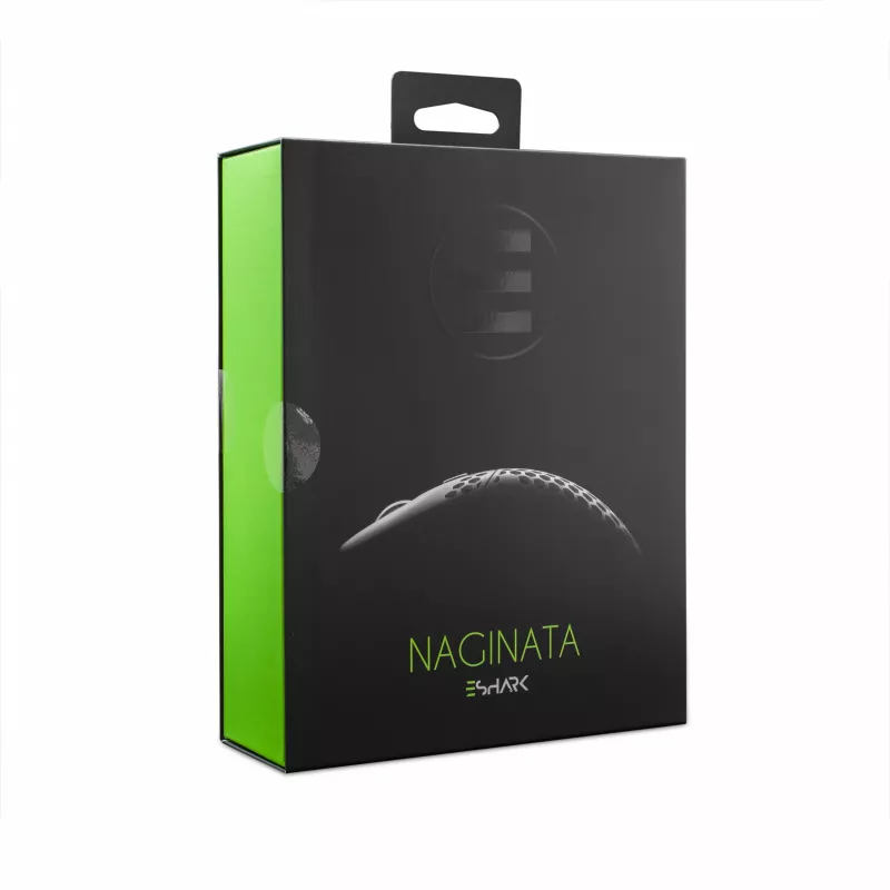 eShark NAGINATA ESL-M4 λευκό gaming ποντίκι