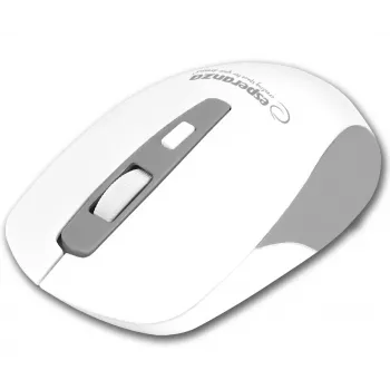 Esperanza EM130W Ασύρματο Ποντίκι Bluetooth 4D, Λευκό