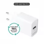 ESTUFF INFINITE (GRS) Φορτιστής USB-A 12W Λευκό EU