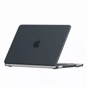 ESTUFF MacBook Neo 13 μαύρη θήκη frosted