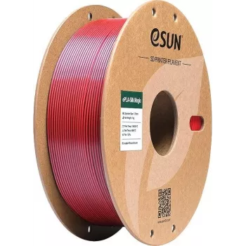 eSUN ePLA-Silk Magic 1,75mm Μαύρο-Κόκκινο 1kg Νήμα 3D εκτυπωτή EPLA-SILKMAGIC-P175BR1