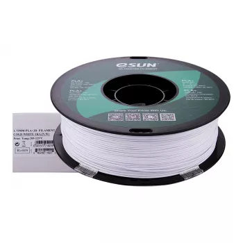 ESUN PLA+ 1,75 mm Ψυχρό Λευκό 1 kg Νήμα 3D Εκτυπωτή