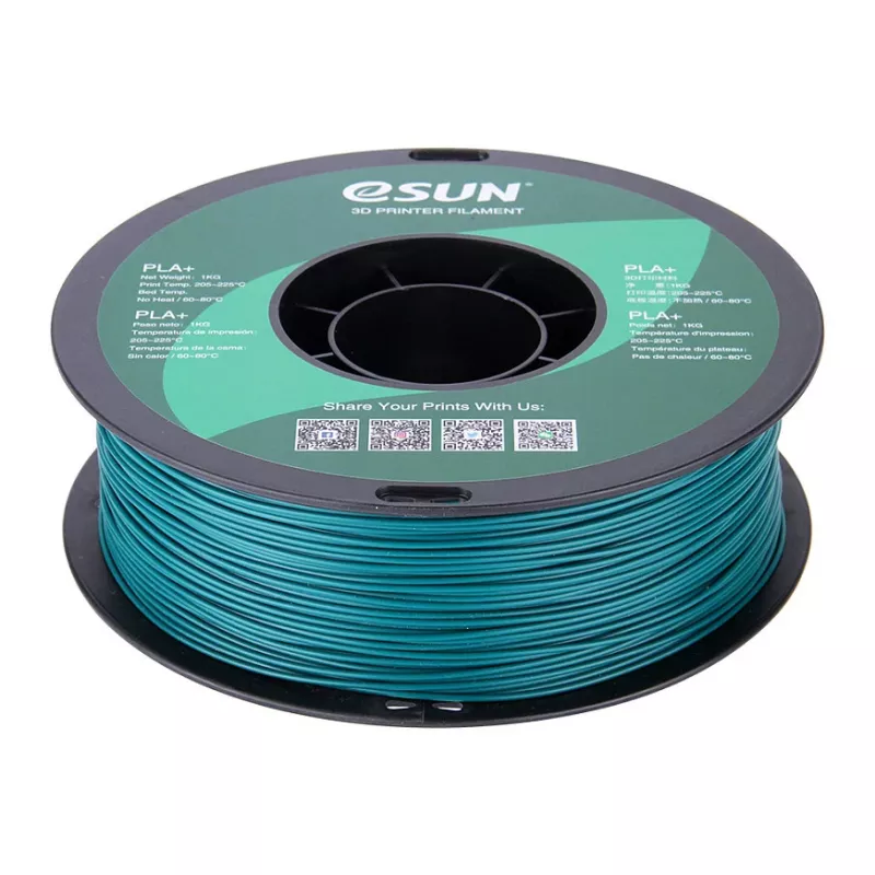 ESUN PLA+ 1,75 mm Πράσινο Νήμα 3D Εκτυπωτή, 1 kg
