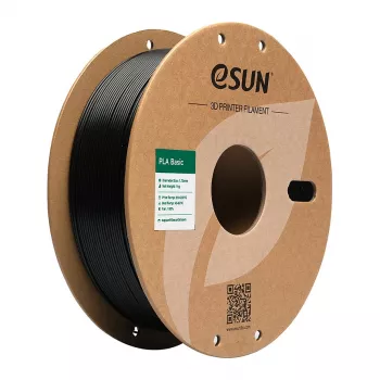 ESUN PLA BASIC 1,75 mm Μαύρο 1 kg Νήμα Εκτυπωτή 3D