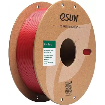 eSUN PLA BASIC 1,75mm Feuerwehrrot 1kg Νήμα 3D εκτυπωτή PLA-BASIC175O-FR1P1