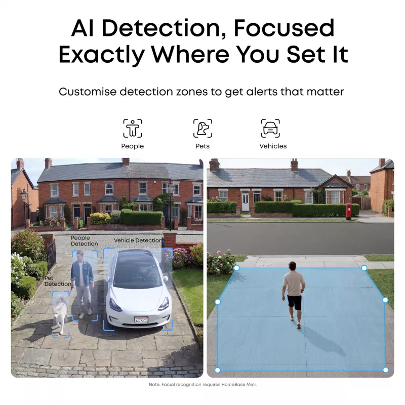eufy eufyCam C36 solo E814X329 ασύρματη ηλιακή κάμερα ασφαλείας, 2304x1296 (2 MP), μπαταρία