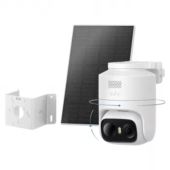eufy eufyCam C36 solo 4K UHD Ασύρματη Ηλιακή Κάμερα Ασφαλείας, Λευκό