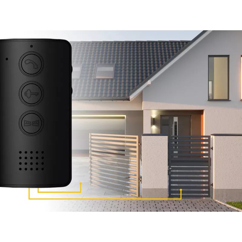 EURA ADP-09A3 ενδοεπικοινωνία μαύρη hands-free
