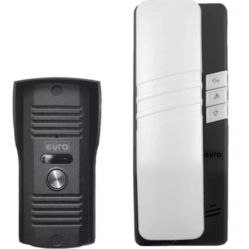 EURA ADP-20A3 Σύστημα Ενδοεπικοινωνίας Ήχου Graphite White