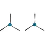 Eureka J15 Πλαϊνές βούρτσες x 2 τεμ. - Ανταλλακτικές 3-arm Νάιλον βούρτσες άκρων για τον ρομποτικό καθαριστή J15