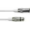 EUROLITE καλώδιο DMX XLR 3 ακίδων 3m λευκό – θωρακισμένο καλώδιο ελέγχου για φωτισμό σκηνής