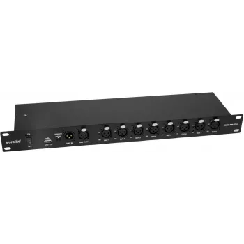 EUROLITE DMX Split 8X splitter 3-πολικός γαλβανικά απομονωμένος 19 ιντσών rack 1HE