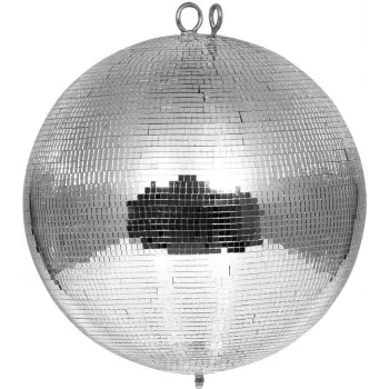 EUROLITE καθρέφτης μπάλα 40 cm διάμετρος (5x5 mm φατσέτες) ασημί έκδοση ασφαλείας