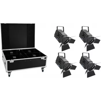 EUROLITE Σετ 4x LED THA-250F + Case 20000162