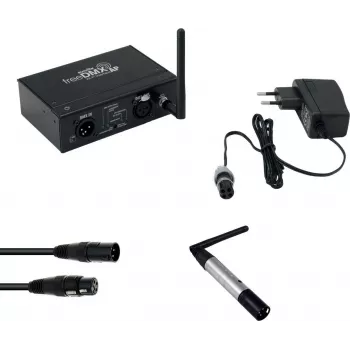 EUROLITE Set freeDMX AP Wi-Fi Interface + QuickDMX Wireless Transmitter + DMX Καλώδιο 20000870