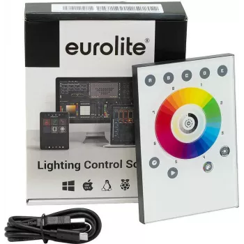 EUROLITE TOUCH-512 Standalone Player Λευκό DMX Controller 512 κανάλια επιτοίχια τοποθέτηση
