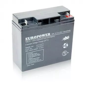 Europower μπαταρία 12V 17Ah AGM EPL17-12
