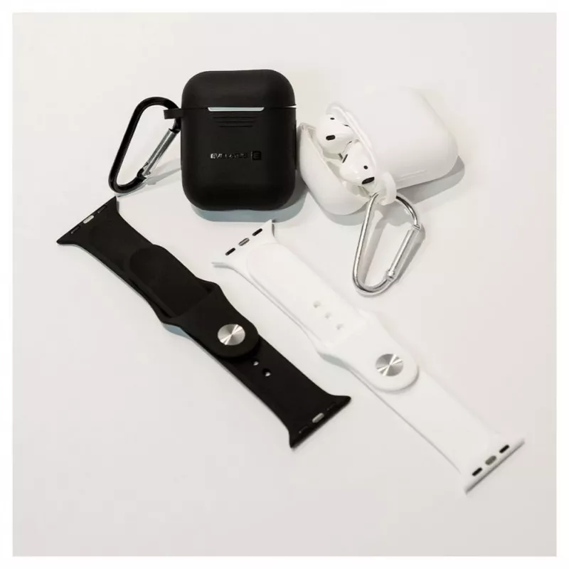 Evelatus Apple AirPods Θήκη EAC04 Dark Gray