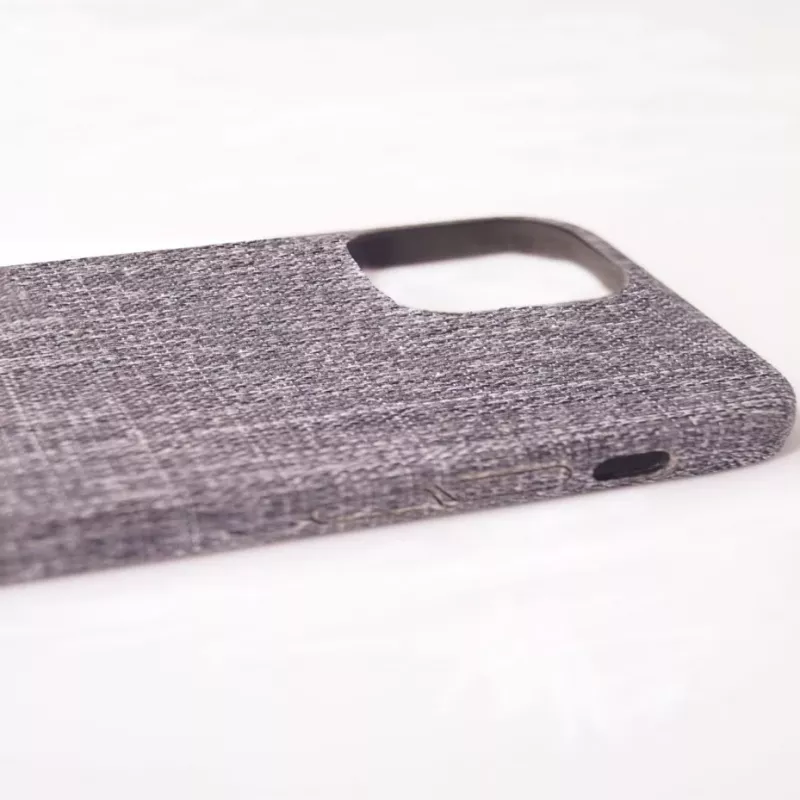 Evelatus Apple Υφασμάτινη Θήκη για iPhone 12 mini EFC01 - Μαύρο