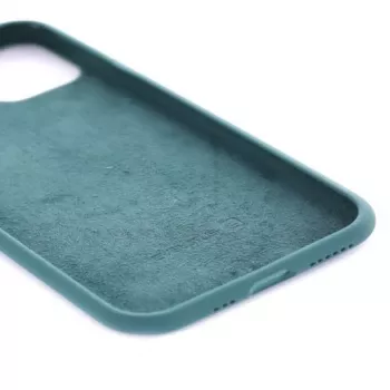 Evelatus Apple iPhone 11 Premium Θήκη σιλικόνης Soft Touch πράσινο έλατο