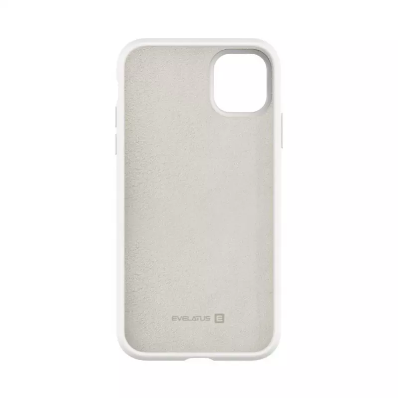Evelatus Apple iPhone 11 Premium Θήκη Σιλικόνης Soft Touch Λευκό