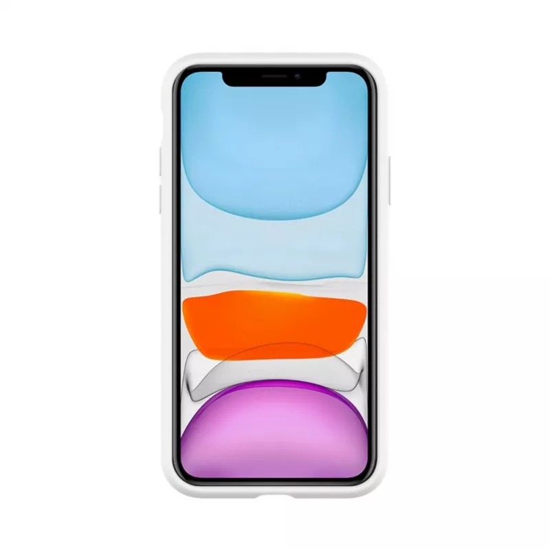 Evelatus Apple iPhone 11 Premium Θήκη Σιλικόνης Soft Touch Λευκό