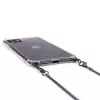 Evelatus Apple iPhone 11 Pro Διάφανη Θήκη Σιλικόνης με Λουράκι TPU Space Grey