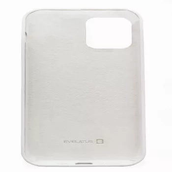 Evelatus Apple iPhone 12/12 Pro Premium Soft Touch Θήκη σιλικόνης Λευκό