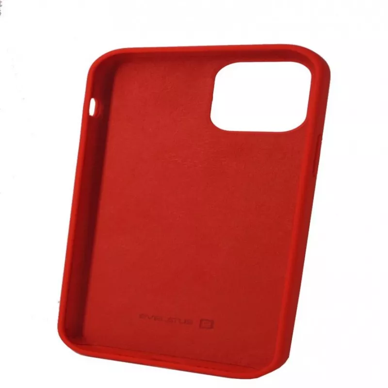 Evelatus Apple iPhone 12 Mini Nano Θήκη Σιλικόνης Soft Touch TPU Κόκκινο
