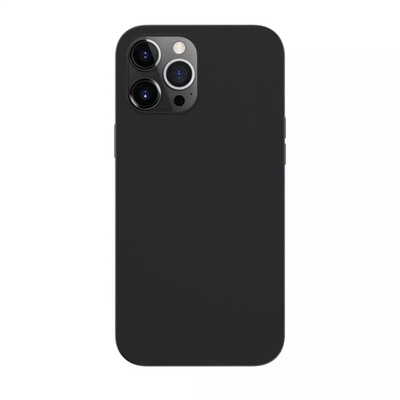 Evelatus Apple iPhone 12 Pro Max Θήκη Γνήσιου Δέρματος με MagSafe Μαύρο