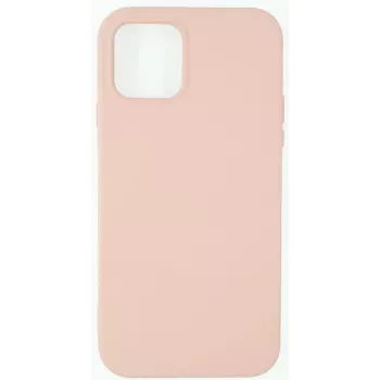 EVELATUS Apple iPhone 12 Pro Max Nano Θήκη Σιλικόνης Soft Touch TPU Μπεζ