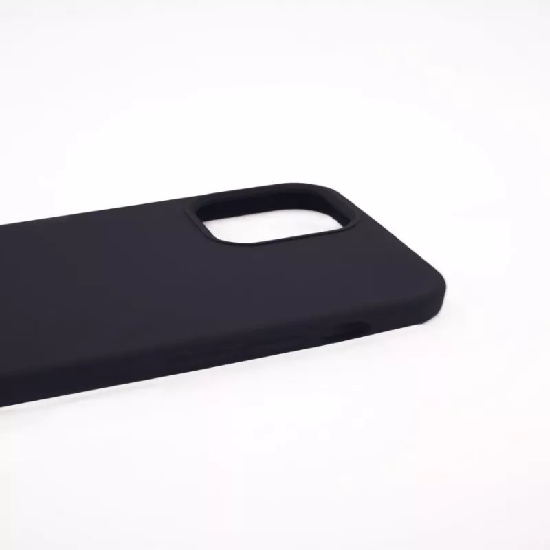 Evelatus Apple iPhone 12 Pro Max Premium Soft Touch Θήκη σιλικόνης Μαύρο